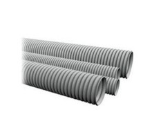 NR110 Двустенная труба ПНД жёсткая, тип 750, SN16, D110мм (1шт=6м) цвет красный  80110-6  Ecoplast