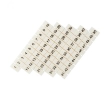 Маркеры для JXB-ST 6 с нумерацией 1-50 (100 шт.) EKF PROxima  zb-st-6-1-50  EKF