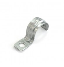 Скоба металлическая однолапковая СМО 19-20 отв. d 6,5 мм (100 шт/уп)   PR08.3743  ПРОМРУКАВ