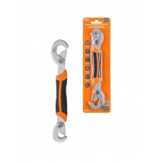 Ключ универсальный самозажимной 9-22 мм, прорезиненная рукоятка, блистер, "Гранит"  SQ1014-0601  TDM