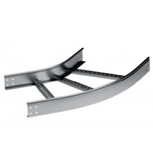 Угол горизонтальный 45 градусов 80x400 R-600, горячеоцинкованный  LC0864HDZ  DKC