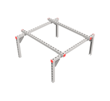 Опорная конструкция для установки оборудования TECHNORAPTOR 1000х1000  KM-TR-SSEI-1000-1000  КМ - профиль