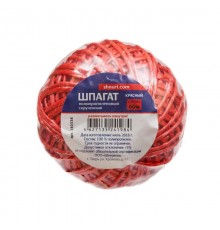 Шпагат ПП 1000 Текс, красный, 60 м  140338  Tech-KREP