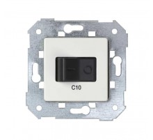 Simon 75 Механизм Выключатель автоматический двухполюсный с термомагнитным расцепителем, 10А, 230В, S27, S82, S82N, S8  75410-30  Simon