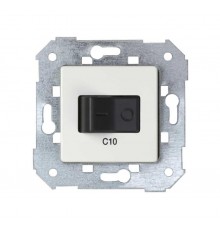 Simon 75 Механизм Выключатель автоматический двухполюсный с термомагнитным расцепителем, 10А, 230В, S27, S82, S82N, S8  75410-30  Simon