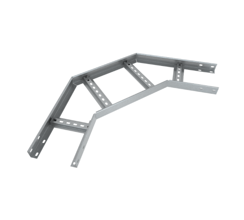 Угол лестничный горизонтальный 90 град 100х150х1,5 мм "Быстрый монтаж" HD  LGLS90-100-150-1.5 HD  КМ-профиль