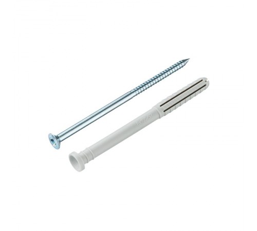 Дюбель-гвоздь YZ цилиндр. манжета нейлон 8x100 (100 шт)- пакет  148883  Tecfi