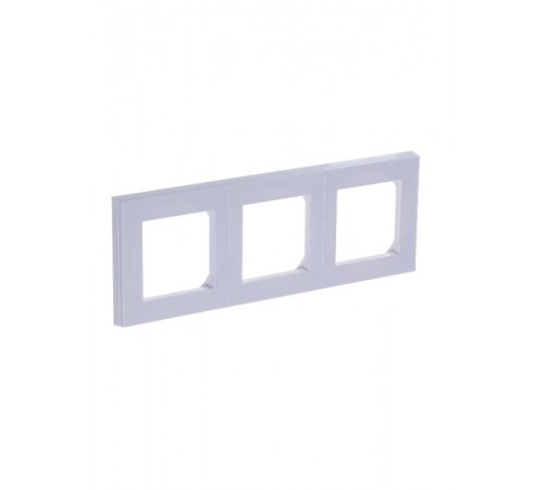 ABB Levit Белый / белый Рамка 3-ая  3901H-A05030 03W  2CHH015030A6003  ABB