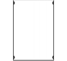 Панель с защитым пластроном и дин-рейкой  2B1A  ABB