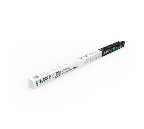 Лампа светодиодная Elementary T8 10W 780lm 4000K G13 600mm стекло поворотная LED 1/30  93020-R  Gauss
