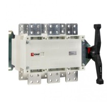 Рубильник-переключатель 1250A 3P c рукояткой управления для прямой установки PowerSwitch  pscs-1250-3  EKF