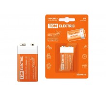 Элемент питания 6LR61 "Крона" 9V BP-1   SQ1702-0013  TDM