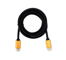 Кабель REXANT HDMI - HDMI 2.0, 2 м Gold 17-6104  REXANT