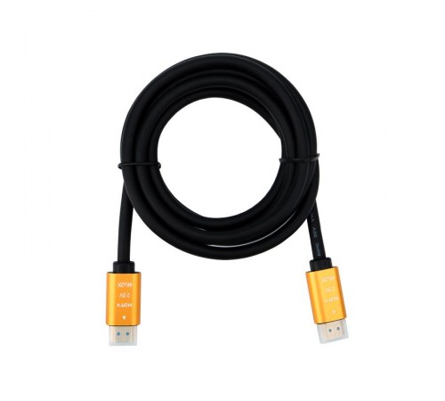 Кабель REXANT HDMI - HDMI 2.0, 2 м Gold 17-6104  REXANT