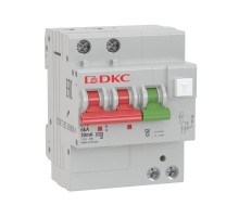 Выключатель автоматический дифференциального тока YON MDV63-21C25-A (2п, 10mA) 6kA  MDV63-21C25-A  DKC
