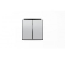 Клавиша для 2-клавишного механизма выключатель+переключатель арт.8142, серия SKY, цвет серебристый алюминий2CLA854200A1301 ABB