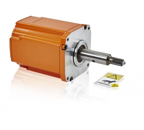 Мотор с шестерней, тормозами и датчиком положения.  3HAC033203-001  ABB