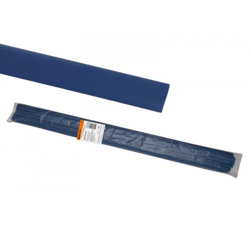 Термоусаживаемая трубка ТУТнг 14/7 синяя по 1м (50 м/упак)  SQ0518-0234  TDM