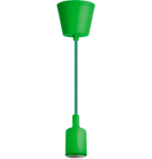 Светильник декоративный подвесной "Авангард" без плафона NEF NIL-SF02-013-E27 60Вт 1м. пласт. зеленый  61526  Navigator