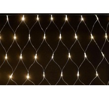 Гирлянда светодиодная сеть 1,5х1,5 160WW IP44/20 прозрачный шнур 230В контр. 8 режимов  LGDB410-1-160-L1-T-S-44  IEK