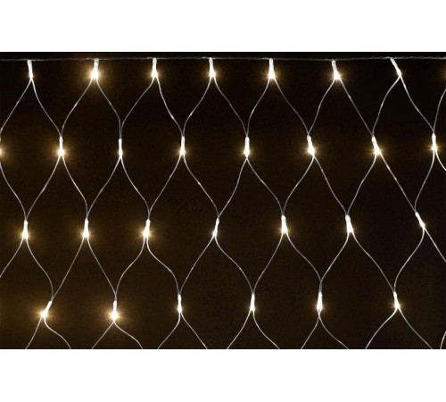 Гирлянда светодиодная сеть 1,5х1,5 160WW IP44/20 прозрачный шнур 230В контр. 8 режимов  LGDB410-1-160-L1-T-S-44  IEK