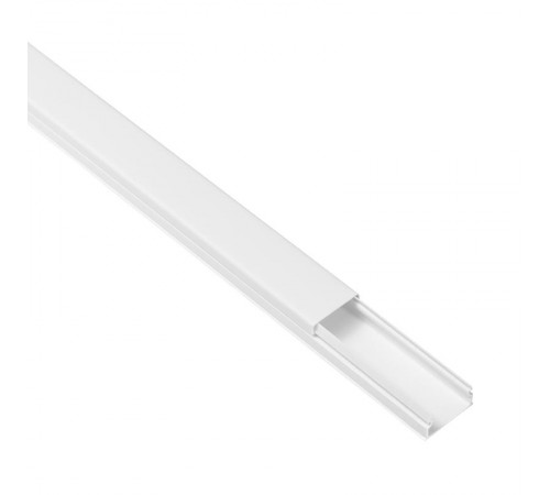 Мини-канал Metra - 24x14 - 2 метра - с крышкой - белый  638193  Legrand