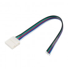 Коннектор выводной FIX-RGBW-12mm-150mm-X1 (5-pin)  023954  Arlight