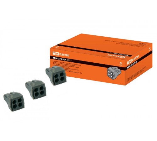 Строительно-монтажная клемма КБМ-773-304 (2,5мм2)  SQ0517-0002  TDM