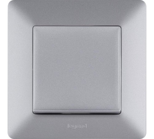 Valena LIFE DIY Алюминий Переключатель 1-клавишный 10А 250В  752606  Legrand