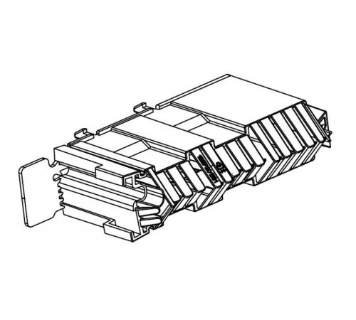 Кабельная крышка для XR00  1SEP408496R0001  ABB