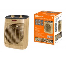 Тепловентилятор ТВ-4, "ЭКО", 2000 Вт, регул. мощн. (1200/2000 Вт), термостат, сосна,  SQ2520-1306  TDM