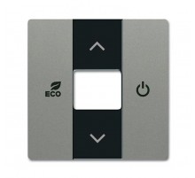 Накладка терморегулятора free@home, future, цвет meteor/серый металлик6220-0-0563 ABB