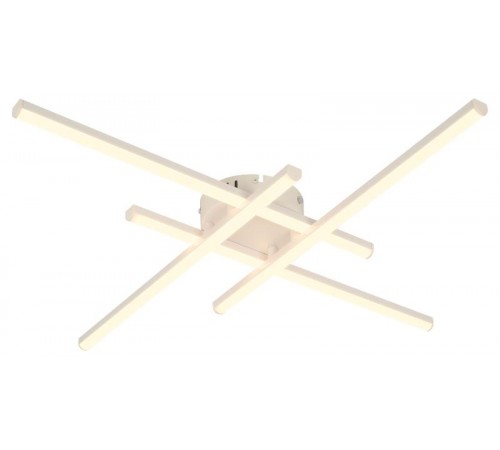 Светильник потолочный светодиодный  Модерн Nora CLL-1-62-RC WH с ДУ 62W 3000-6500К белый  Б0069759  ЭРА