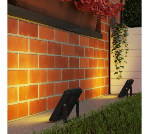 Прожектор светодиодный  50W 3350lm IP65 3000К черный  613527150  Gauss