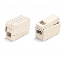 Клемма для освет. оборудования с пастой (1.0 - 2.5)*2 / (0.5 - 2.5мм2) (уп/100шт)  224-122  WAGO