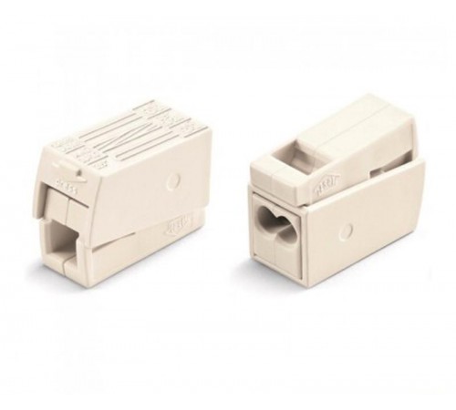 Клемма для освет. оборудования с пастой (1.0 - 2.5)*2 / (0.5 - 2.5мм2) (уп/100шт)  224-122  WAGO