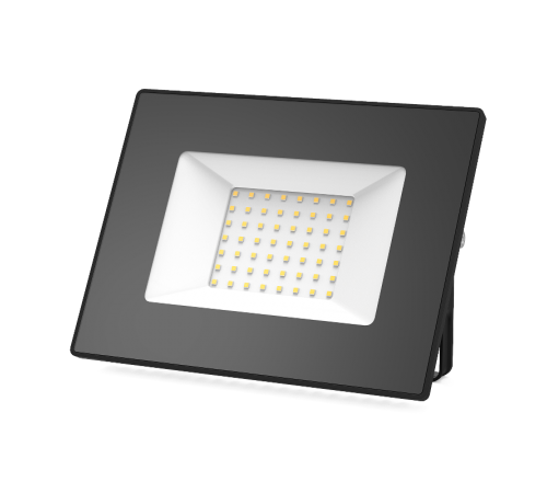 Прожектор светодиодный  50W 3350lm IP65 3000К черный  613527150  Gauss