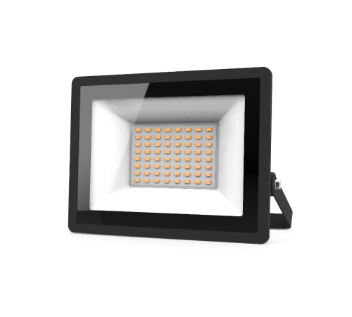 Прожектор светодиодный  50W 3350lm IP65 3000К черный  613527150  Gauss