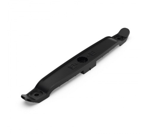 Держатель плоского кабеля двусторонний для прямого монтажа на 8 мест в гофроящике черный (290 шт/кор)  PR13.02701  Промрукав