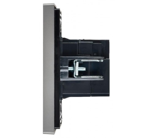 FORTE&PIANO Розетка USB A+A 3,1А FP549 сталь  FP-U21-D31-K46  IEK