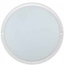 Светильник светодиодный пылевлагозащищенный для ЖКХ светодиодный ДПО 4003 15Вт 4000К IP54 круг белый пластик опал  LDPO0-4003-15-4000-K01  IEK