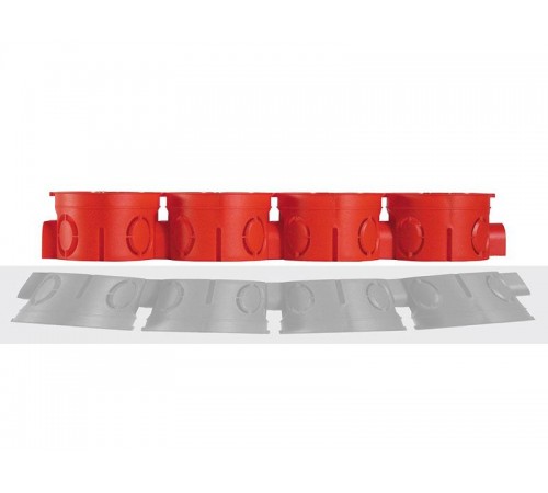 Коробка установочная 68х42 с саморезами с переходником  КУ1101-И  HEGEL