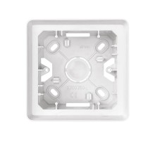 Simon 82 Монтажная коробка для накладного монтажа, 1 пост,  S82 Detail, белый  8200750-030  Simon