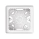 Simon 82 Монтажная коробка для накладного монтажа, 1 пост,  S82 Detail, белый  8200750-030  Simon