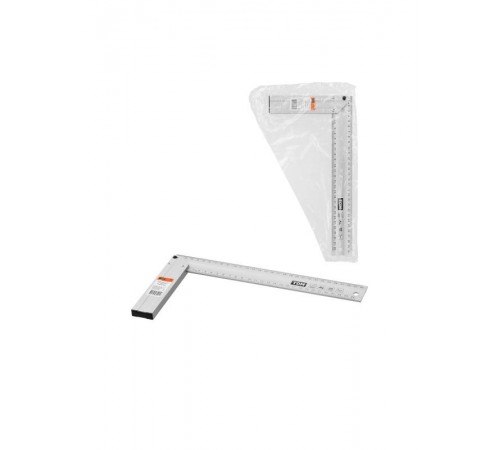 Угольник столярный 300 мм алюминиевый, усиленный, облегченная рукоятка, "Рубин"  SQ1018-0512  TDM