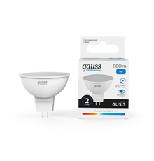 Лампа светодиодная LED 9Вт GU5.3 6500К Elementary MR16  13539  Gauss