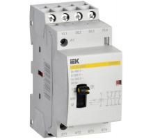 Контактор модульный с ручным управлением КМ20-40МР AC KARAT  MKK12-20-40  IEK