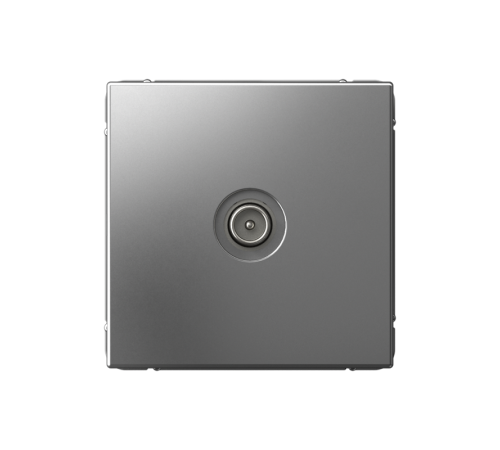 ArtGallery Сталь Розетка TV коннектор, механизм  GAL000993  SE