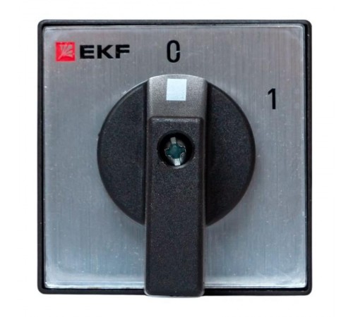 Переключатель кулачковый ПК-1-11 25А 1P "0-1" IP65  pk-1-11-25-65  EKF