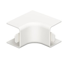 Крышка внутреннего угла кабельного канала WDK 20x20 мм (ПВХ,белый) (WDK HI20020RW)  6191878  OBO Bettermann